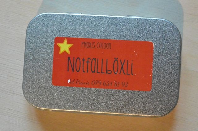 Notfallböxli von Naturheilpraxis Cocoon